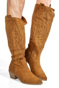 CIZME CAMEL SUEDE ASP9559