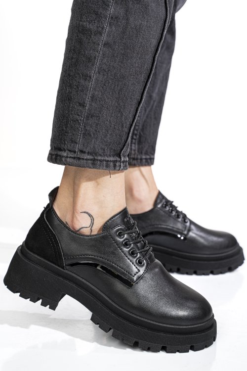 Pantofi black rspbw426l02