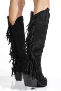 CIZME BLACK SUEDE MSPL525