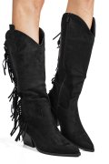 CIZME BLACK SUEDE MSPL525