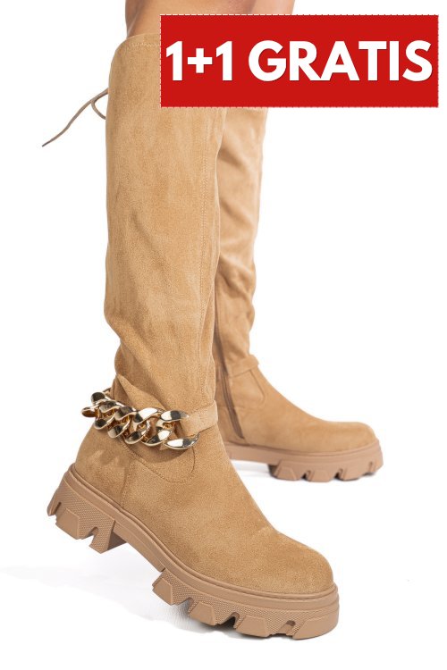 Cizme brown suede 52122056