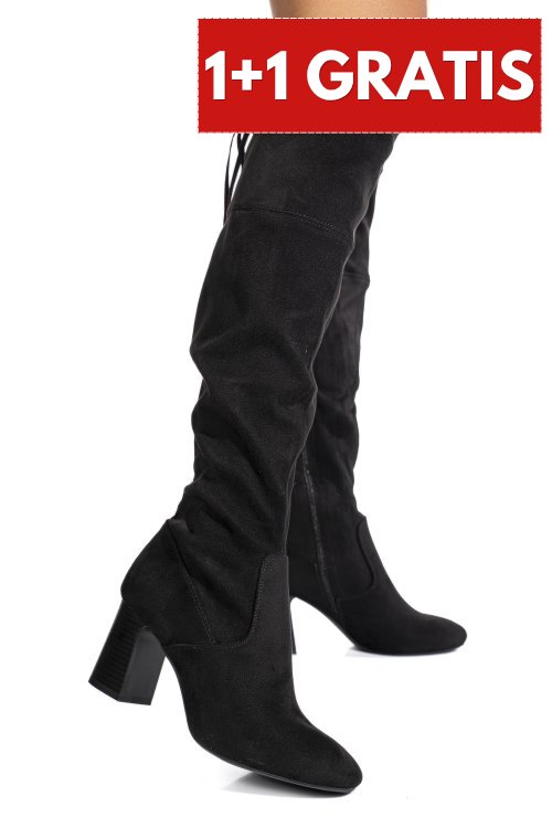 Cizme black suede 5sp2122094