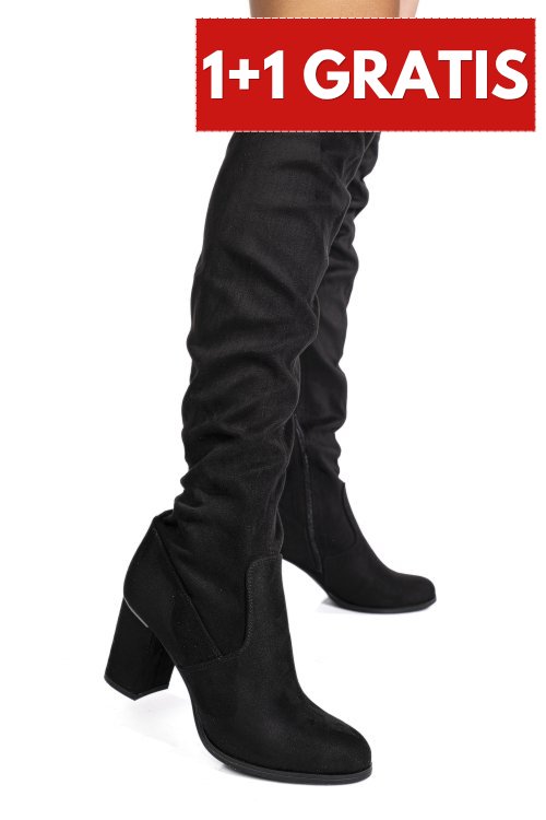 Cizme black suede 5sp2122087