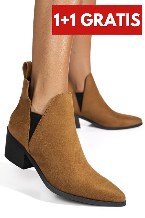 Ghete brown suede mspp630