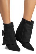 CIZME BLACK SUEDE 7SP02JS