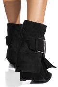 CIZME BLACK SUEDE 7SP02JS