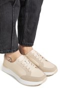 PANTOFI SPORT BEJ PIELE NATURALA TSP2805