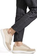 PANTOFI SPORT BEJ PIELE NATURALA TSP2805