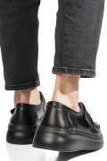 MOCASINI NEGRI PIELE NATURALA MSP254