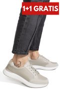 PANTOFI SPORT GRI PIELE NATURALA TSP2805