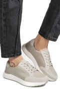 PANTOFI SPORT GRI PIELE NATURALA TSP2805
