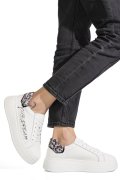 PANTOFI SPORT ALBI PIELE NATURALA FPC001832