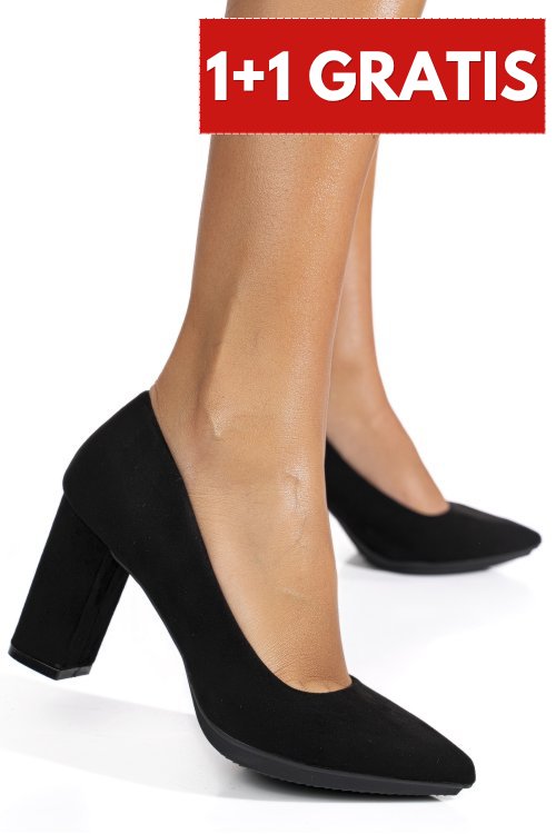 Pantofi black suede tsps14