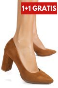PANTOFI BROWN SUEDE TSPS14