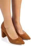 PANTOFI BROWN SUEDE TSPS14