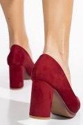 PANTOFI WINE SUEDE TSPS14