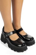 PANTOFI BLACK SHINING LSPU32