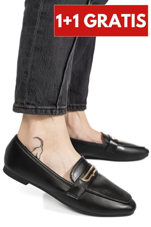 Mocasini black msp28