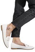 MOCASINI WHITE MSP23