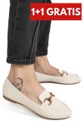 MOCASINI BEIGE SHINING MSP26