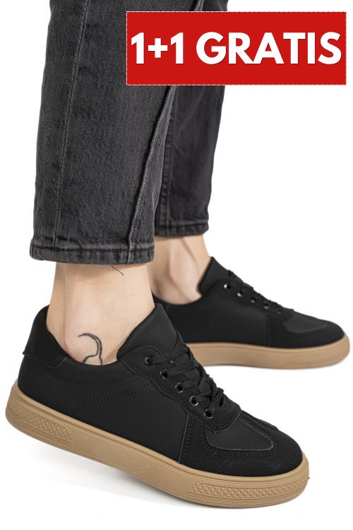 Pantofi sport black khaki 9sp86