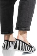 ESPADRILE BLACK WHITE ESPSP452