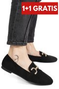 MOCASINI BLACK SUEDE MSP29