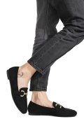 MOCASINI BLACK SUEDE MSP29