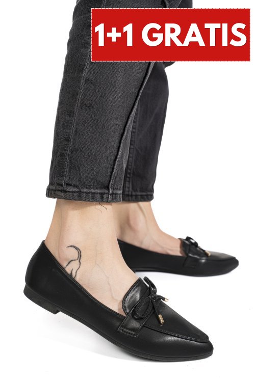 Mocasini black msp23