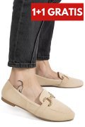 MOCASINI BEIGE SUEDE MSP29