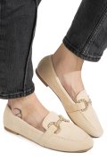 MOCASINI BEIGE SUEDE MSP29