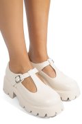 PANTOFI BEIGE SHINING LSPU28
