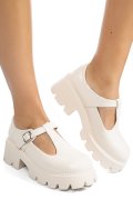 PANTOFI BEIGE SHINING LSPU28