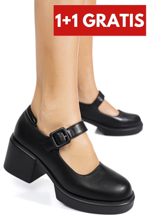 Pantofi black xspw881