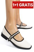 PANTOFI BEIGE SHINING LSPU58