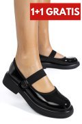 PANTOFI BLACK SHINING LSPU57