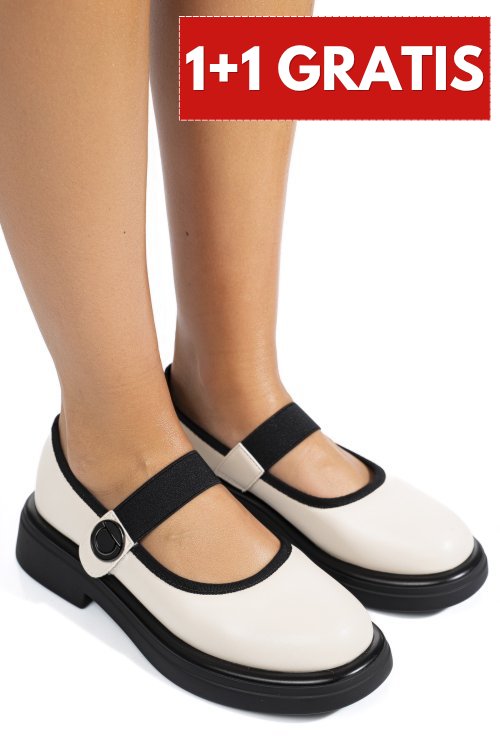 Pantofi beige lspu56