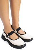 PANTOFI BEIGE SHINING LSPU57
