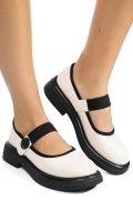 PANTOFI BEIGE SHINING LSPU57
