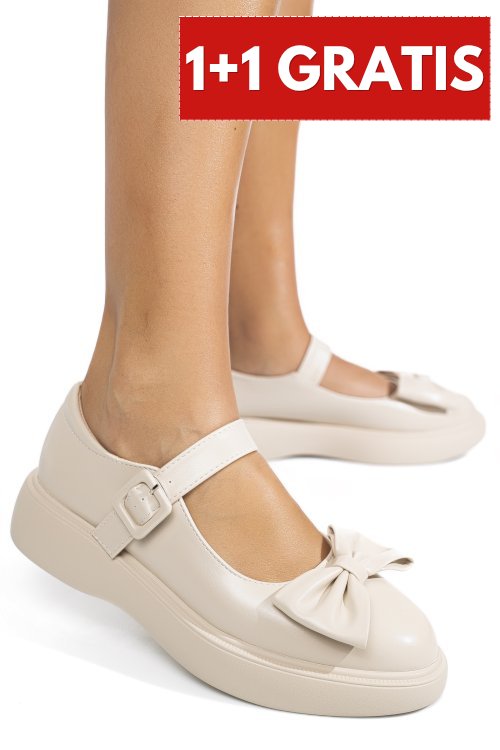 Pantofi beige lspu39