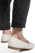 MOCASINI WHITE MSP215