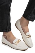MOCASINI WHITE MSP215