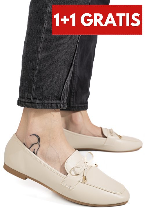 Mocasini beige msp210