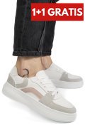 PANTOFI SPORT WHITE GREY PINK 3SP180