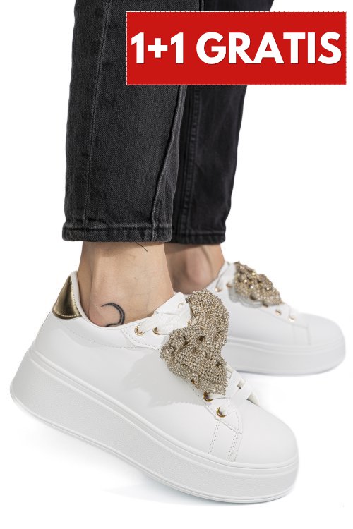 Pantofi sport white gold aspd19