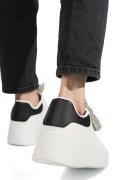 PANTOFI SPORT WHITE BLACK LSPA285