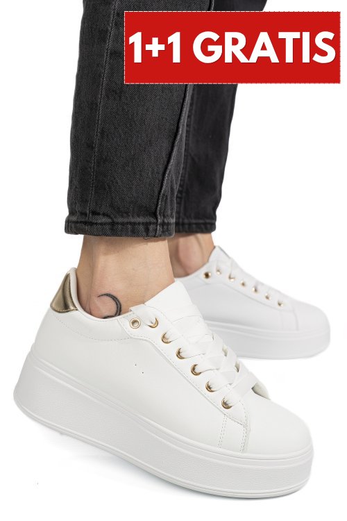 Pantofi sport white gold 6sp008
