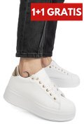 PANTOFI SPORT WHITE GOLD 6SP008