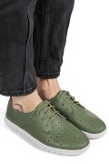 PANTOFI SPORT GREEN PIELE NATURALA 6SP05