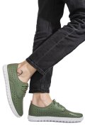 PANTOFI SPORT GREEN PIELE NATURALA 6SP05